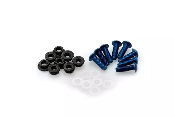 Puig Screw Kit C/Blue - Vindskyddsfästen och delar - D180479 - 1