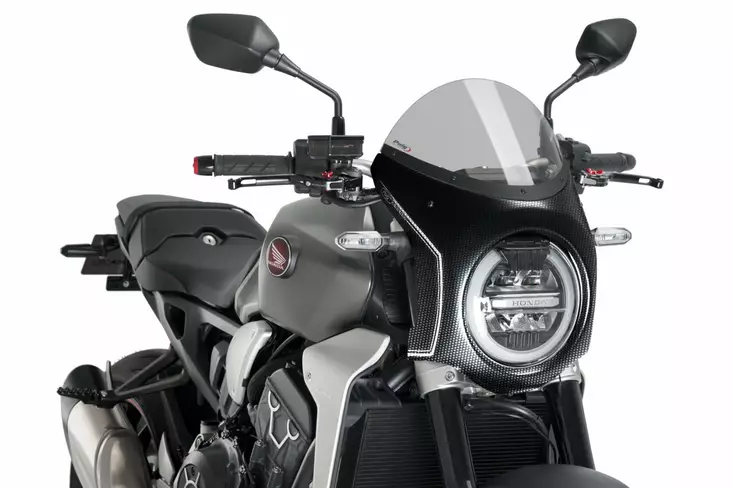Puig Semifairing C/Simil Carbono Honda C - Kåpor & Vingar Street - D261499 - 1