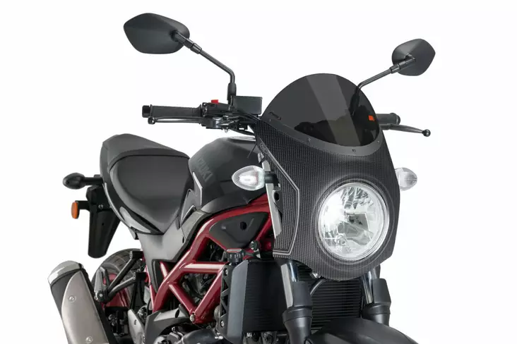 Puig Semifairing Carbon Look Suzuki Sv65 - Kåpor & Vingar Street - D261509 - 1