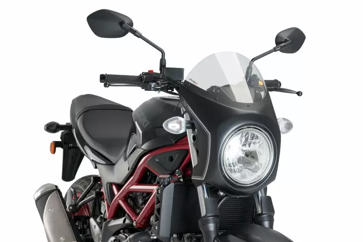 Puig Semifairing Matt Black Suzuki Sv650 - Kåpor & Vingar Street - D261519 - 1