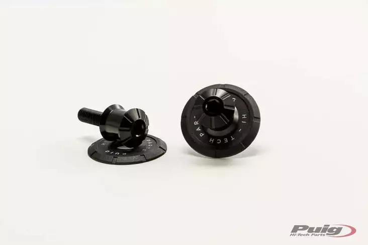 Puig Spools Hi-Tech Parts Dim.10 C/Black - Crashpads - D186009 - 1