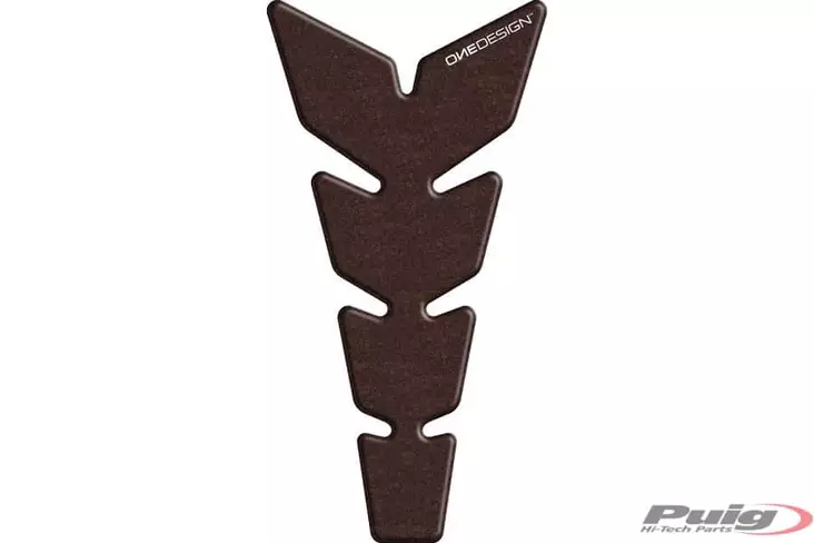 Puig Tank Pad Leather C/Brown - Tankskydd - D186119 - 1