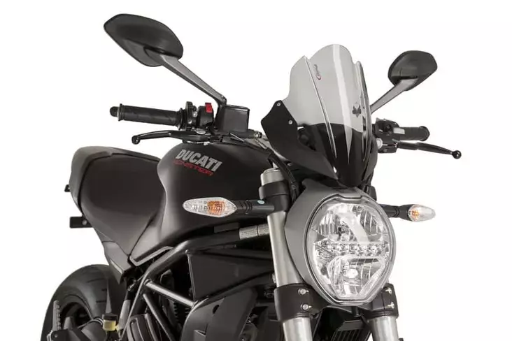 Puig Touring Screen Ducati Monster 1200R - Vindskydd - D185549 - 1