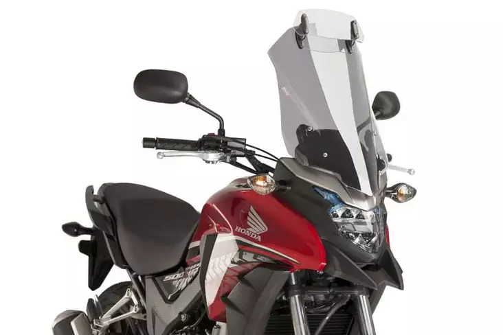 Puig Touring Screen W/Visor Honda Cb500X - Vindskydd - D185559 - 1