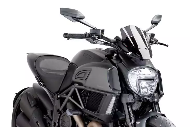 Puig Windshield New Gen. Sport Ducati Di - Vindskydd - D184719 - 1
