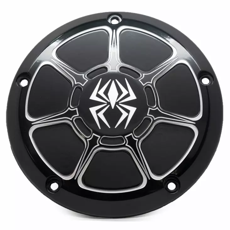 Rekluse Derby Cover - Black Gloss - H-D - Övriga Motordelar - D344349 - 1