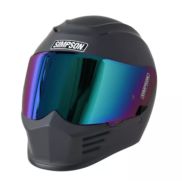 SIMPSON Hjälm Speed Mattsvart - Integralhjälm - D367209 - 1