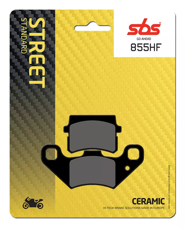 Sbs Bromsklossats Ceramic - Bromsbelägg - D107119 - 0