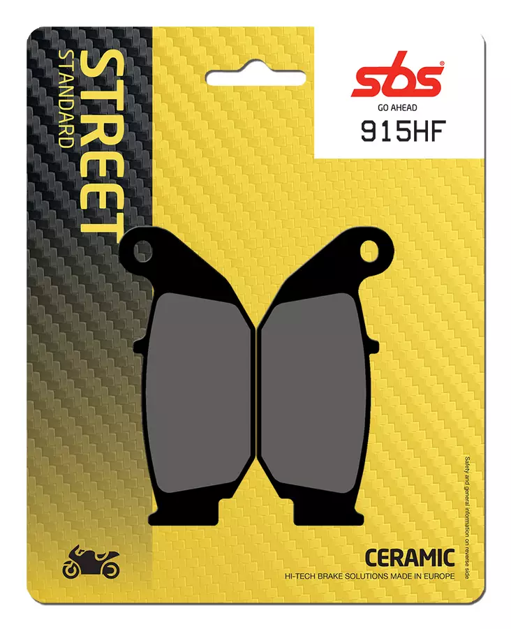 Sbs Bromsklossats Ceramic - Bromsbelägg - D107159 - 0