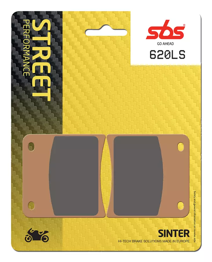Sbs Bromsklossats Sintered bak - Bromsbelägg - D106869 - 0