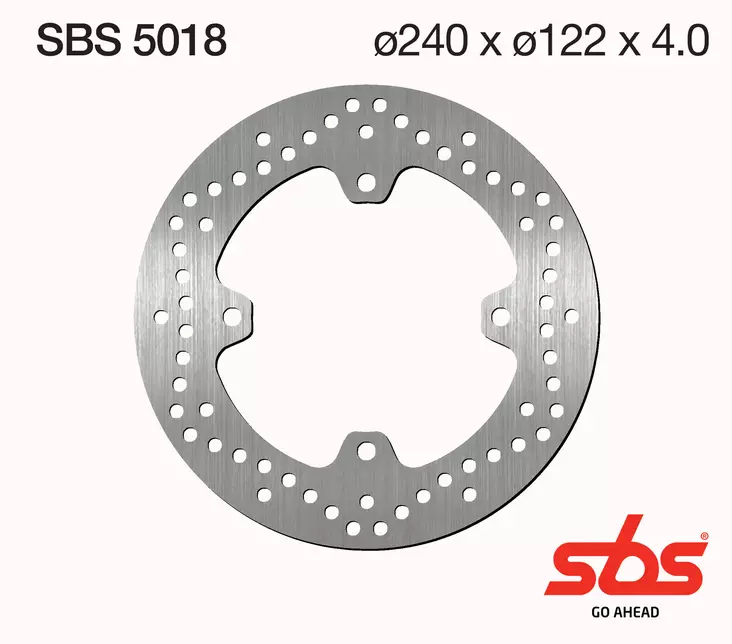 Sbs bromsskiva Standard - Bromsskivor - D131119 - 1
