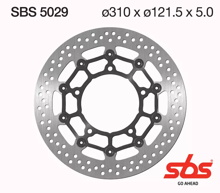 Sbs bromsskiva Standard - Bromsskivor - D131129 - 1