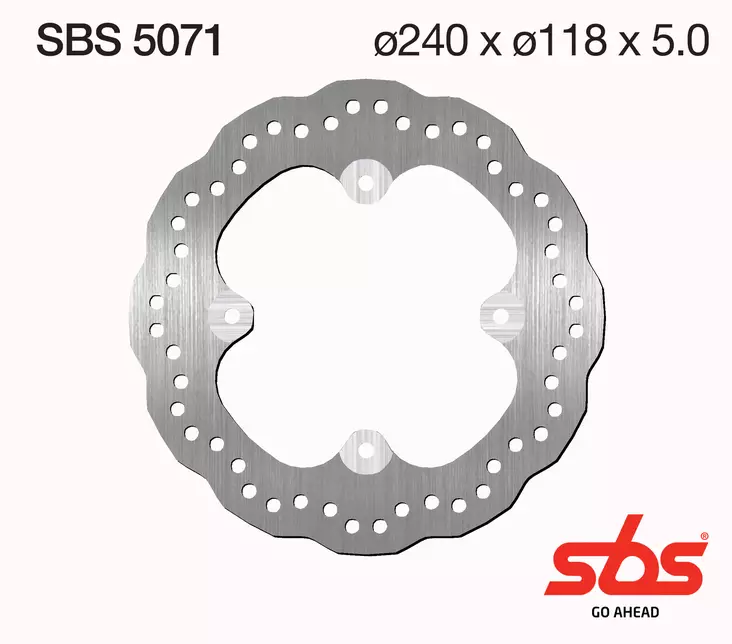 Sbs bromsskiva Standard - Bromsskivor - D131169 - 1