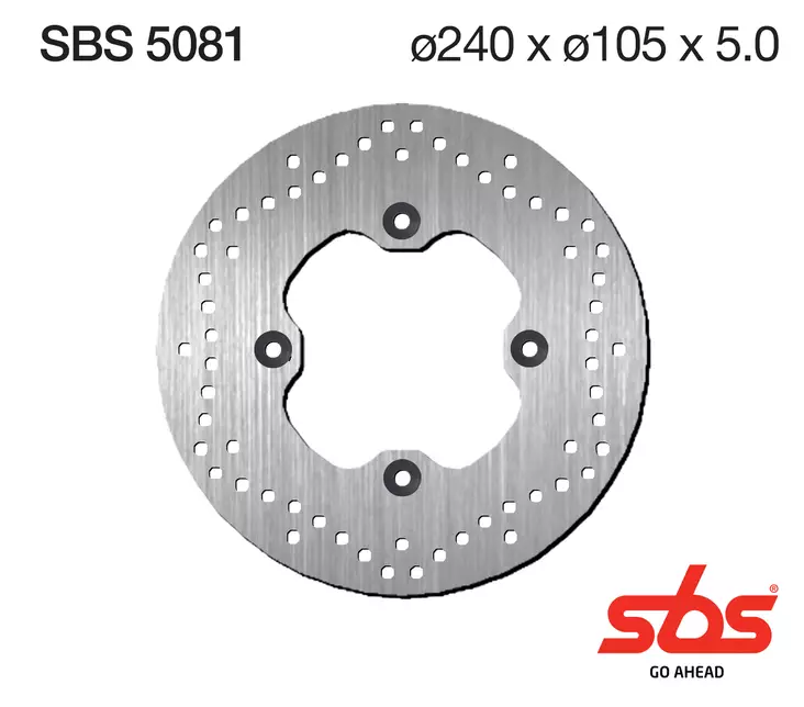 Sbs bromsskiva Standard - Bromsskivor - D131179 - 1