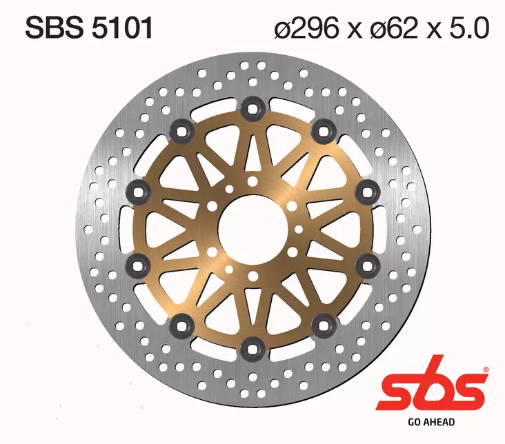 Sbs bromsskiva Standard - Bromsskivor - D131199 - 1