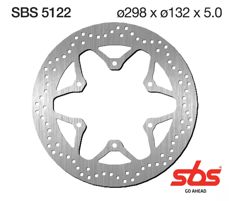 Sbs bromsskiva Standard - Bromsskivor - D131219 - 1