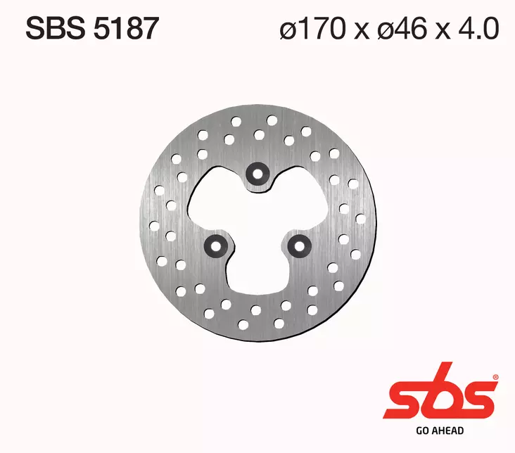 Sbs bromsskiva Standard - Bromsskivor - D131269 - 1