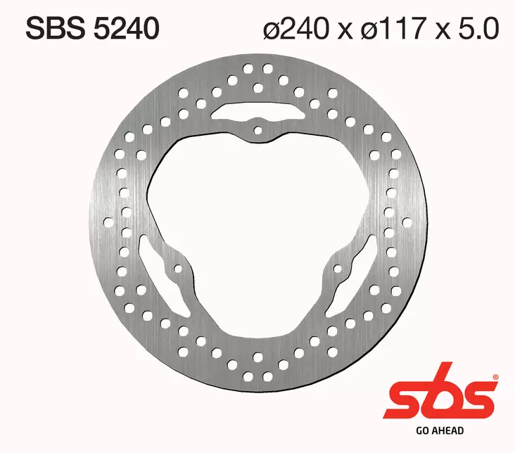 Sbs bromsskiva Standard - Bromsskivor - D131309 - 1