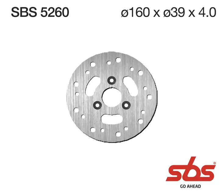 Sbs bromsskiva Standard - Bromsskivor - D131329 - 1