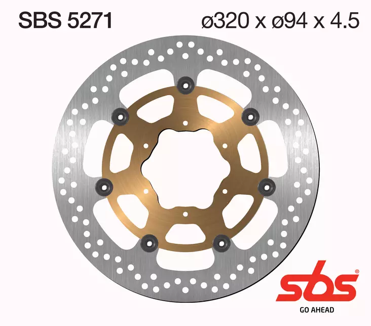 Sbs bromsskiva Standard - Bromsskivor - D131339 - 1