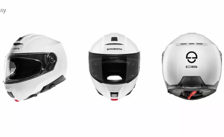 Schuberth Hjälm C5 Vit - Öppna/Öppningsbara hjälmar - D399899 - 1