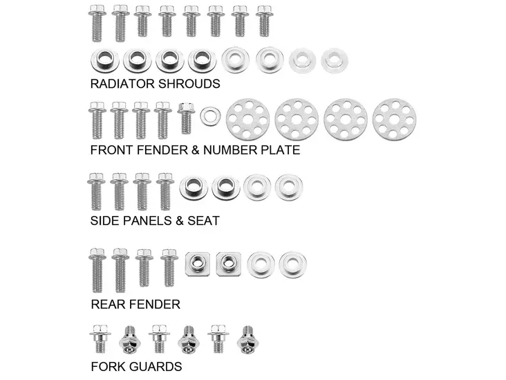 Sixty5 Skruvsats Suzuki - Bultar & Bultserier - D357539 - 1