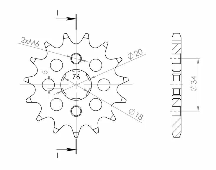 Supersprox / JT Framdrev 264.17 - Framdrev - D6649 - 1