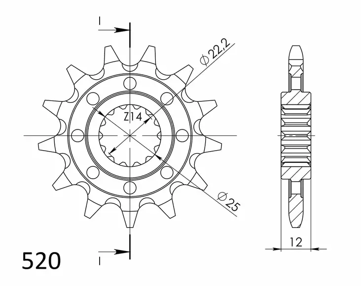 Supersprox / JT Framdrev 715.13 - Framdrev - D6839 - 1