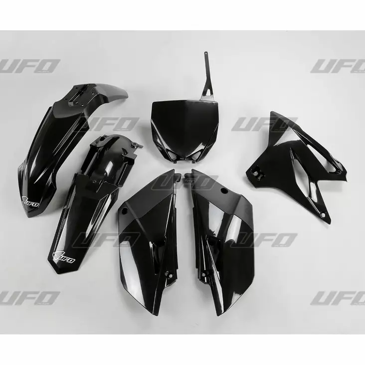 UFO Plastkit 5-delar Svart 001 YZ85 15-2 - Plastkit - D33699 - 1