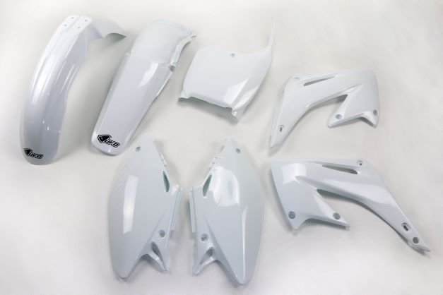 UFO Plastkit 5-delar Vit CR125/250 02-03 - Plastkit - D440009 - 1