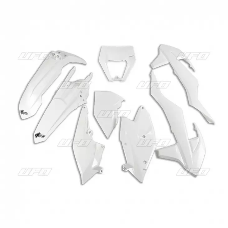 UFO Plastkit 6-delar Vit 047 KTM EXC/EXC - Plastkit - D155519 - 1