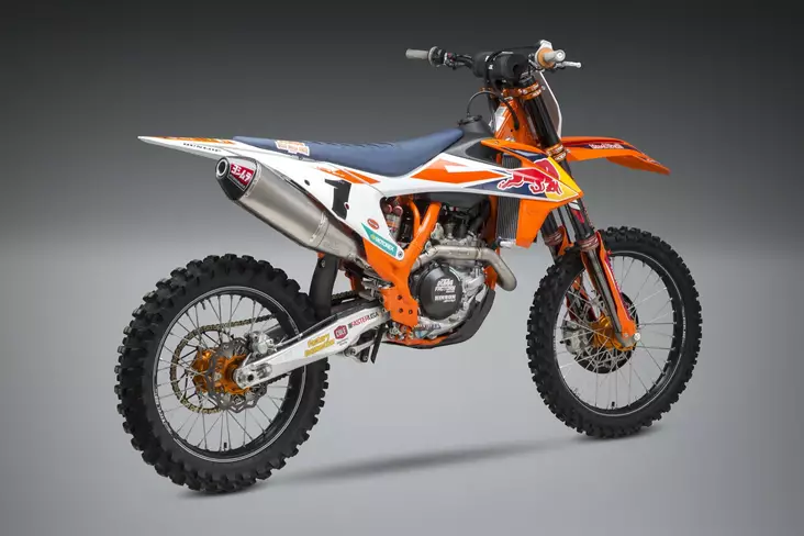 Yoshimura Full System Ktm 450Sx-F / Husq - Komplett avgassystem - D258079 - 1