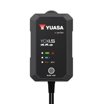 Yuasa Batteriladdare YCX1.5 6/12V 1.5A - Batteriladdare och Syra - D443429 - 1