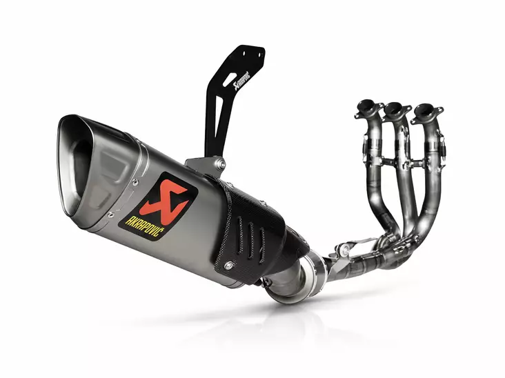 Akrapovic Evolution Line (Titanium) Triu - Komplett avgassystem - D529469 - 1