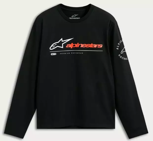 Alpinestars LS T-Shirt Mandatory CSF Sva - T-shirts & Toppar - D518499 - 1