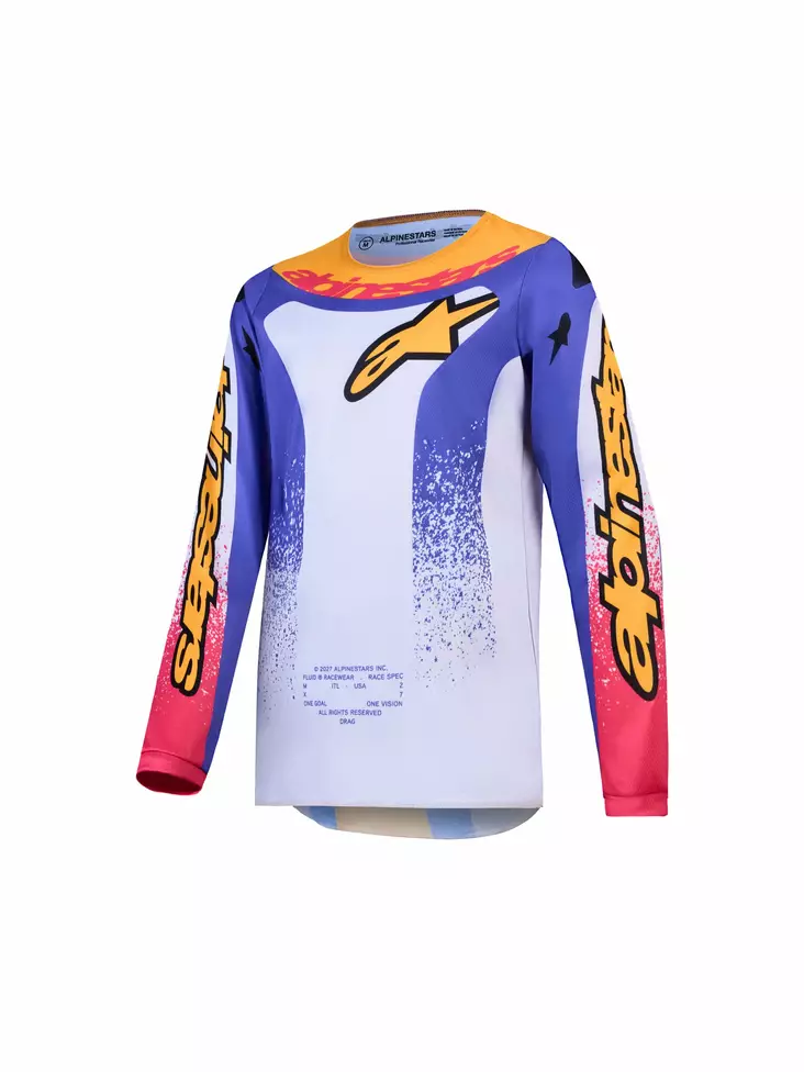 Alpinestars Tröja Junior Fluid Drag Lila - Crosströjor - D521559 - 1