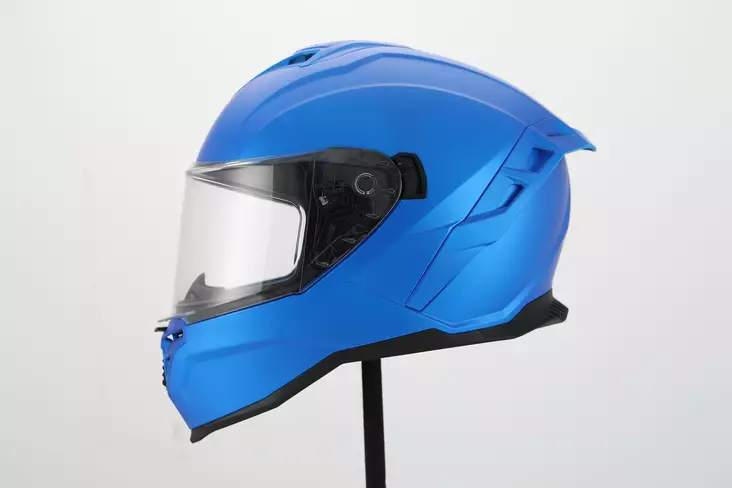 APEX Hjälm FI200 metallblå matt - Integralhjälm - D488399 - 1