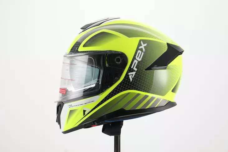 APEX Hjälm FT300 New York gul/svart - Integralhjälm - D488369 - 1