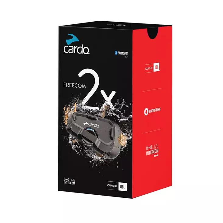 Cardo Freecom 2X - Single - MC Hjälmar - 82919 - 1