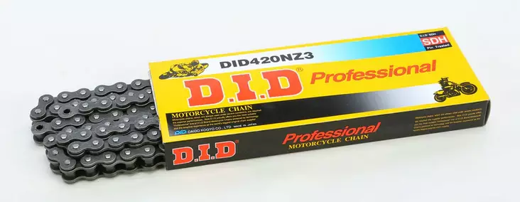 D.I.D 420NZ3 Chain+Connecting link (RJ) - Kedjor 420 - D508379 - 1