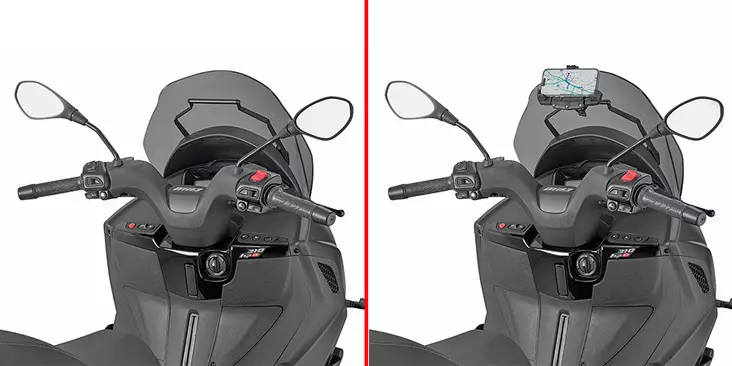 Givi Fairing Upper Br. Piaggio MP3 310 ( - Kåpor & Vingar Street - D505319 - 1