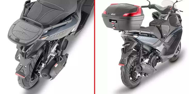 Givi REAR RACK KL BRERA 125-300 (2022) - Monteringsatser & Pakethållare - D459639 - 1