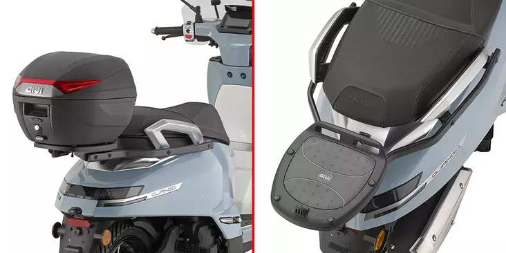 Givi Rear Rack Peugeot Django Evo 125 (2 - Monteringsatser & Pakethållare - D510749 - 1