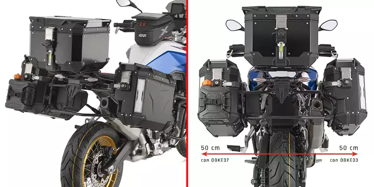Givi Shaped Pannier Hold. Bmw F 900 GS ( - Monteringsatser & Pakethållare - D484049 - 1