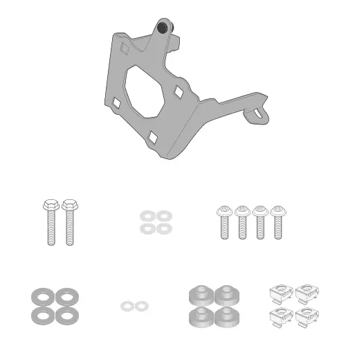 Givi Specific fitting kit for 1173S - Vindskydd - D437409 - 1