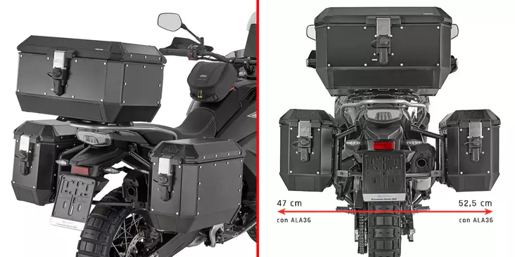 Givi Tub. Pannier Hol. CF MOTO 800MT-X ( - Monteringsatser & Pakethållare - D510679 - 1