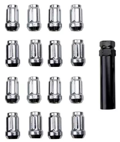 ITP Hjulmuttersats 12 x 1.25mm 60° konis - Muttrar & navkapslar - D525779 - 1