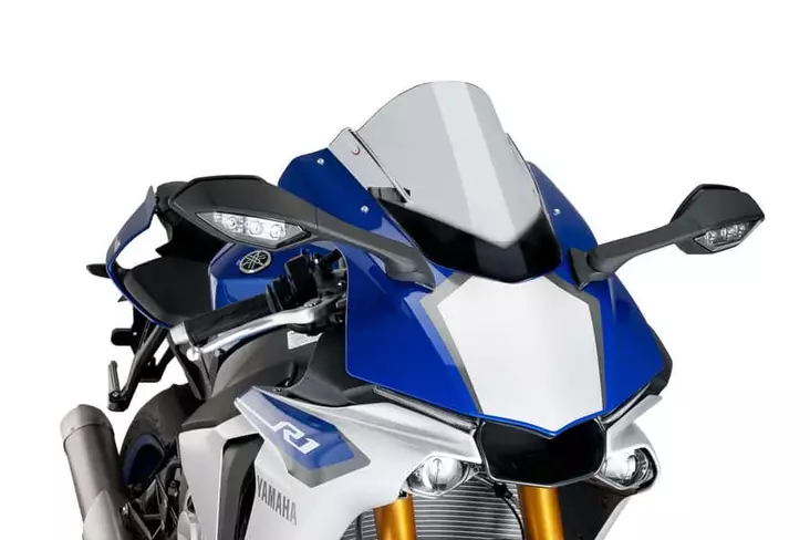 Puig Racing Screen Yamaha Yzf-R1 15'-18' - Vindskydd - D195819 - 1