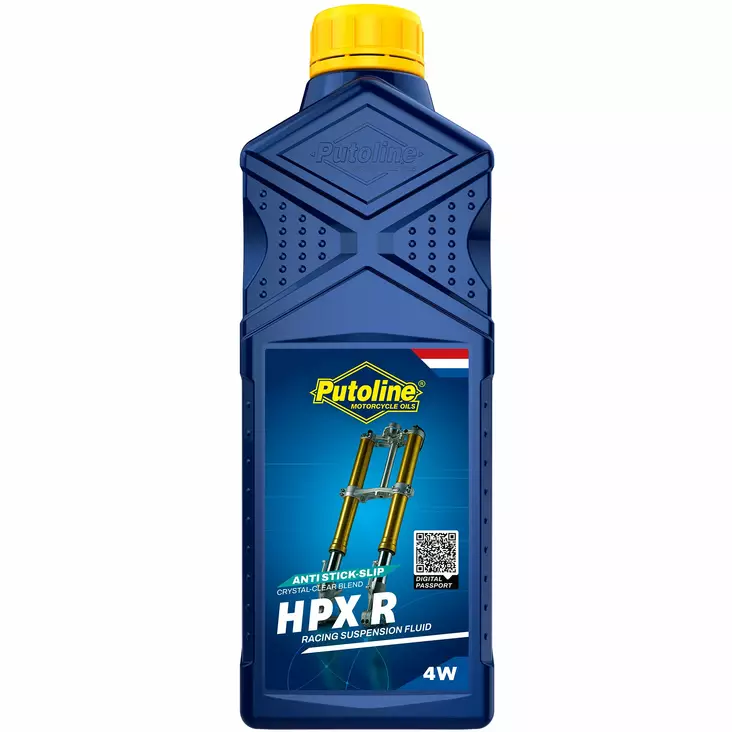 Putoline Fork Oil HPX R 4W- 1L (12) - Gaffeloljor - D526889 - 1
