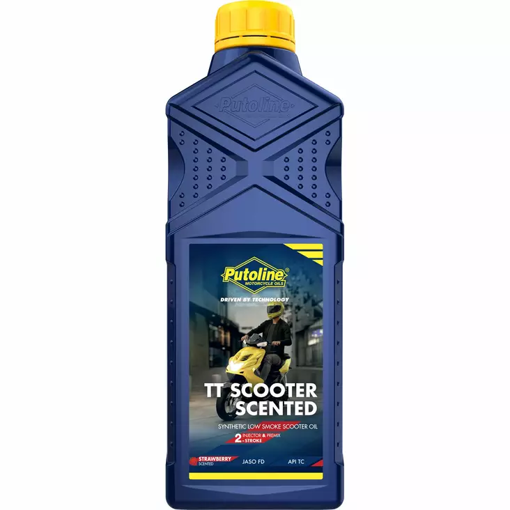 Putoline TT Scooter Scented- 1L (12) - Motorcykeloljor 2T - D526799 - 1